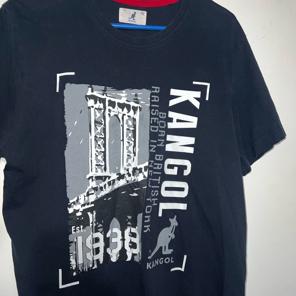 Kangol Blue Shirt Size Large